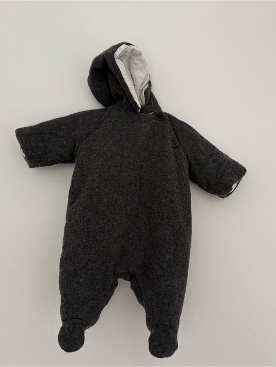 Bonpoint Other - Bonpoint Wool Hooded Baby One-Piece